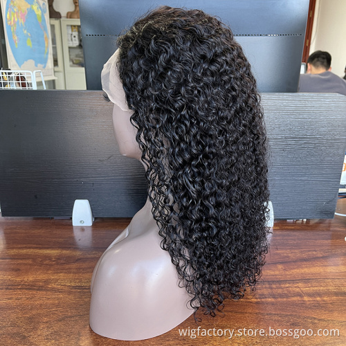 4*4 Kinky Straight Curly Full Lace Human Hair Wig,Lace Closure Wigs,PrePlucked Remy Women Wigs Human Hair